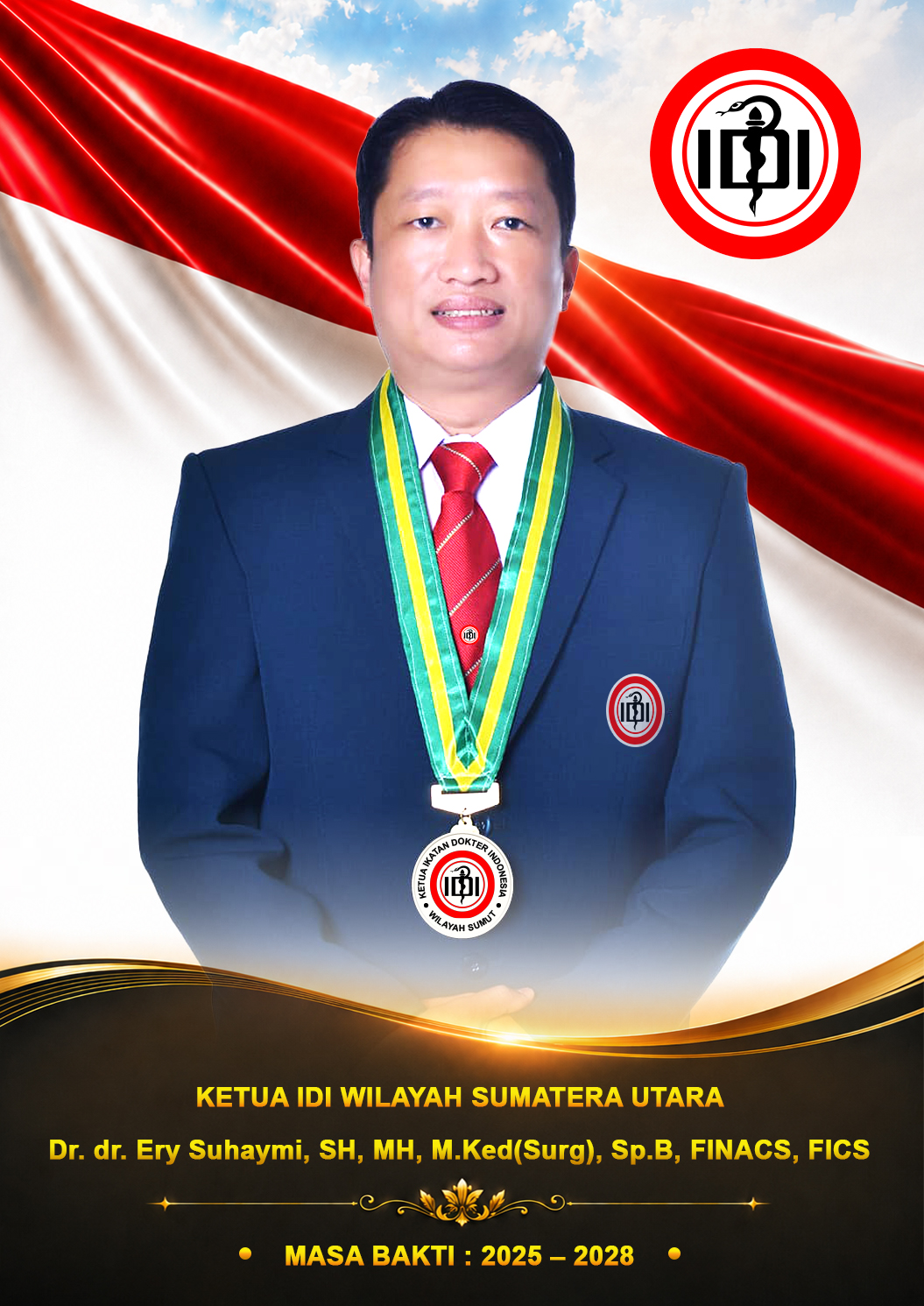 Foto Dr. dr. Ery Suhaymi, SH, MH, M.Ked(Surg), Sp.B, FINACS, FICS