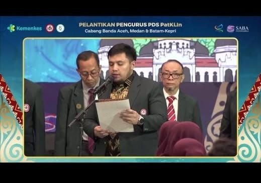 Selamat dan sukses atas Pelantikan Pengurus Perhimpunan Dokter Spesialis Patologi Klinik dan Kedokteran Laboratorium Indonesia (PDS PatKLIn) Cabang Medan Masa Bakti 2025–2028
