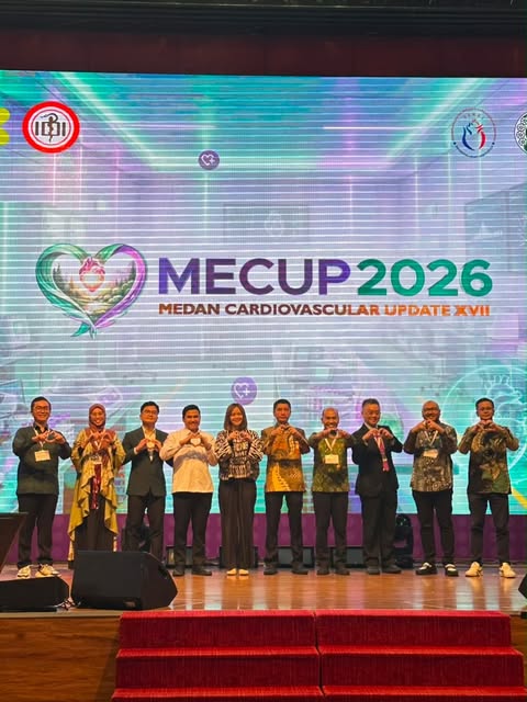 Ikatan Dokter Indonesia (IDI) Wilayah Sumatera Utara menghadiri Opening MECUP 2026, yang diselenggarakan pada Sabtu, 22 Agustus 2026 di Hotel Adimulia Medan