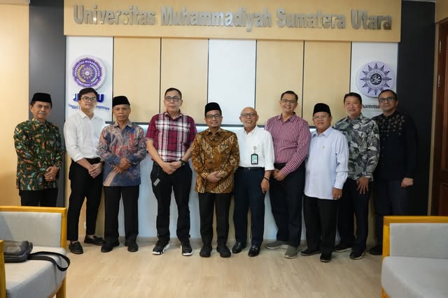 Silaturahmi Pengurus Besar Ikatan Dokter Indonesia (PB IDI) bersama Pimpinan Wilayah Muhammadiyah Sumatera Utara dan Universitas Muhammadiyah Sumatera Utara (UMSU)