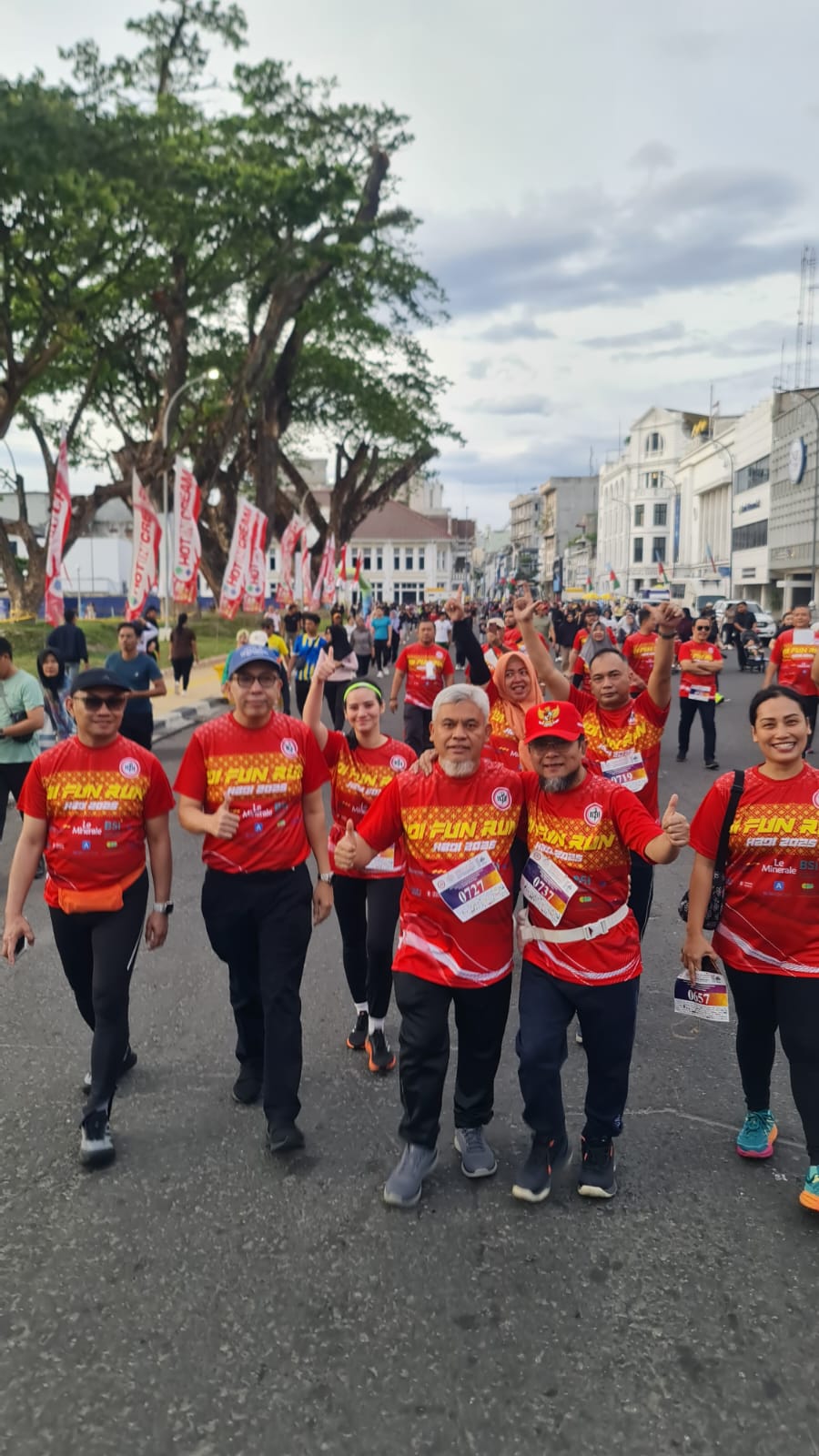 Fun Run HBDI PB IDI tahun 2025 di Medan