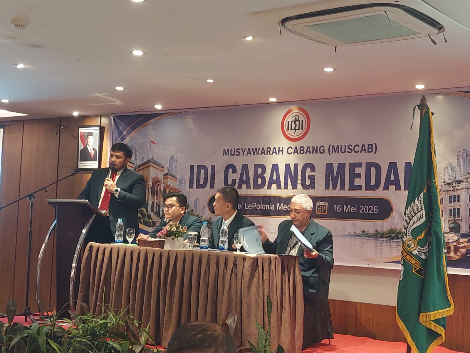 Musyawarah Cabang IDI Cabang Medan, Hotel Le Polonia, 16 Mei 2026