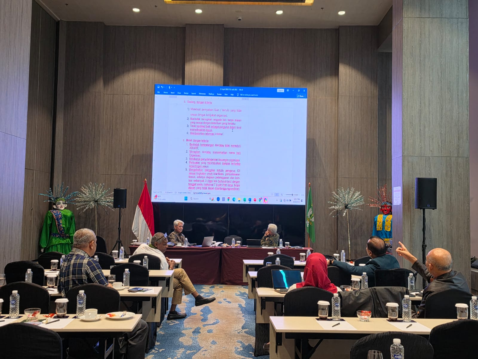 Rapat Finalisasi Tatalaksana Organisasi IDI, Jakarta, 23 April 2026