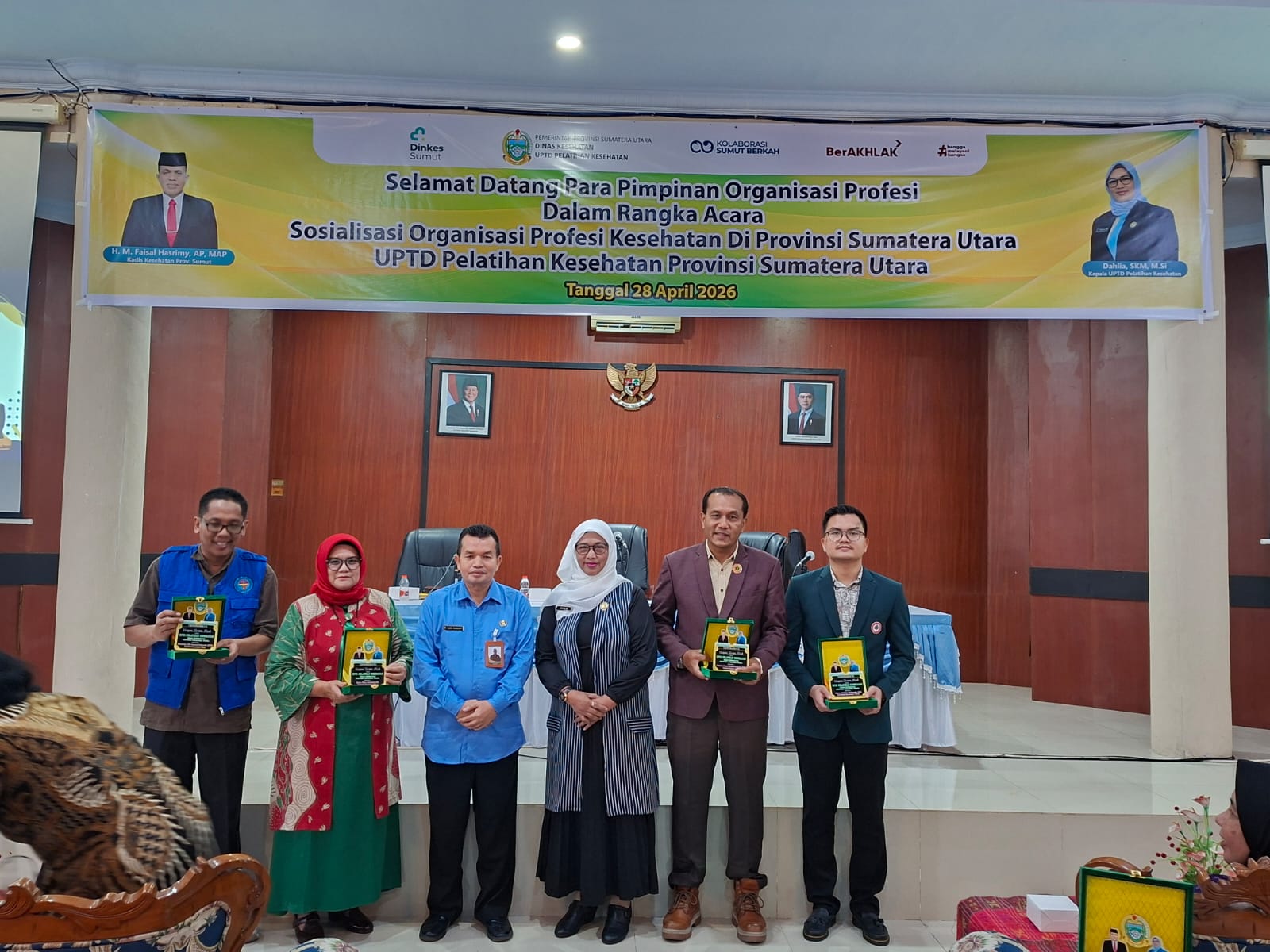 Sosialisasi Organisasi Profesi Kesehatan Sumatera Utara, Dinkes Sumut, 28 April 2026
