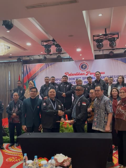 Pelantikan Pengurus PERDATIN Cabang Sumatera Utara Masa Bakti 2025–2028