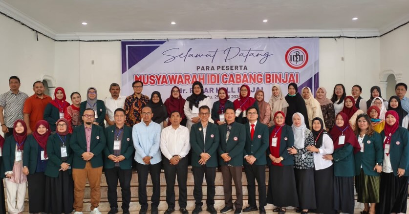 Terpilihnya dr. H. Sugianto sebagai Ketua IDI Cabang Binjai