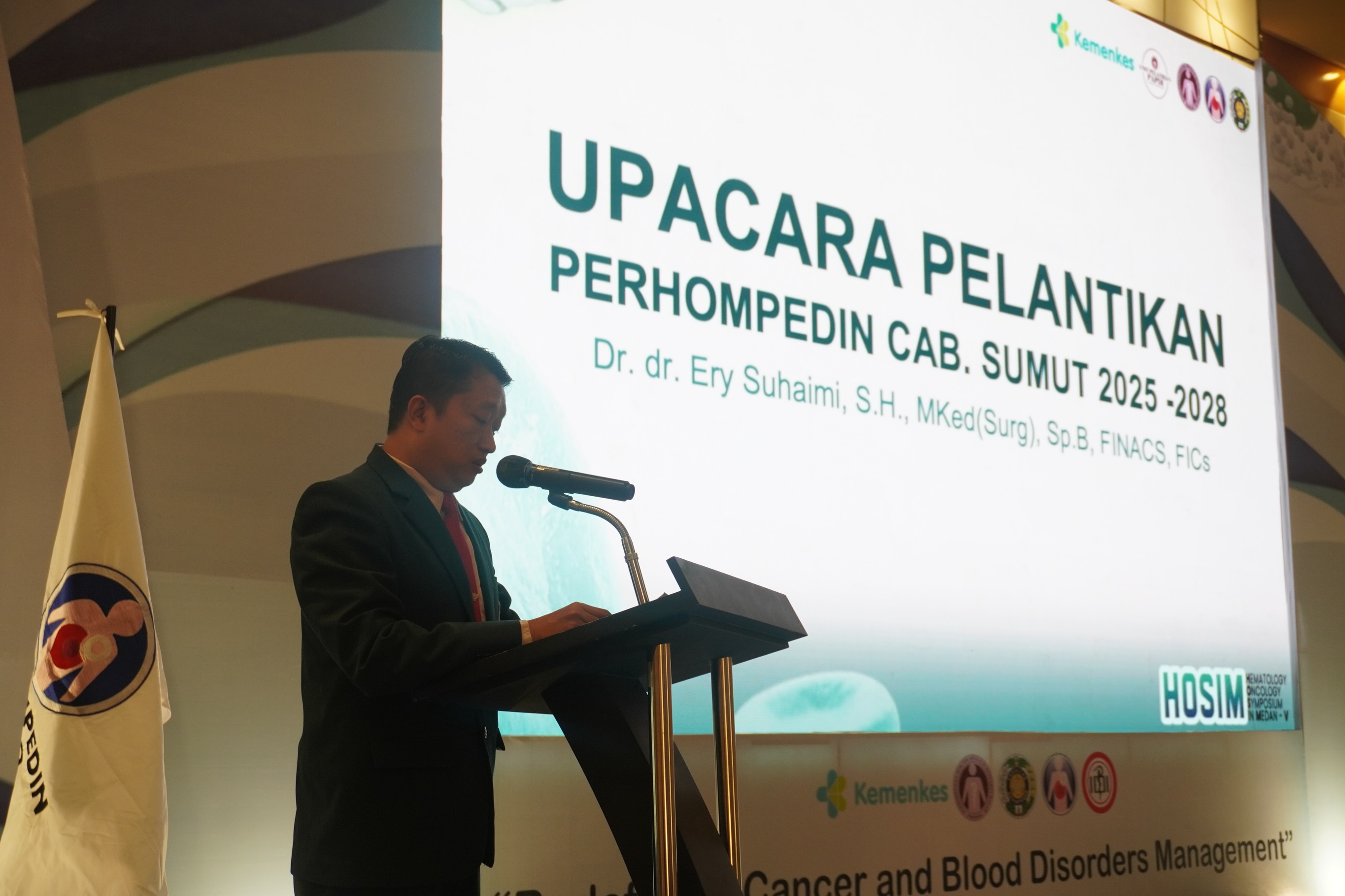 Pelantikan Pengurus PERHOMPEDIN Cabang Sumatera Utara Periode 2025-2028